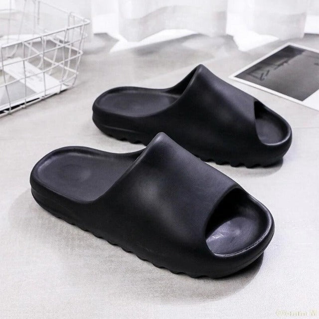 Honcho Slides Black - Comfort Slide In for Men and Women